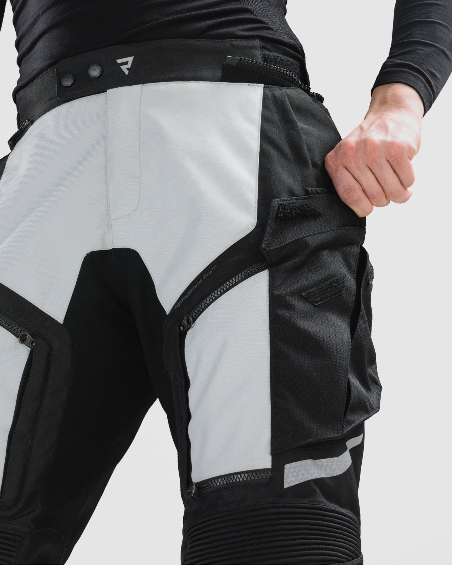 Cubby V Motorcycle Pants Grey
