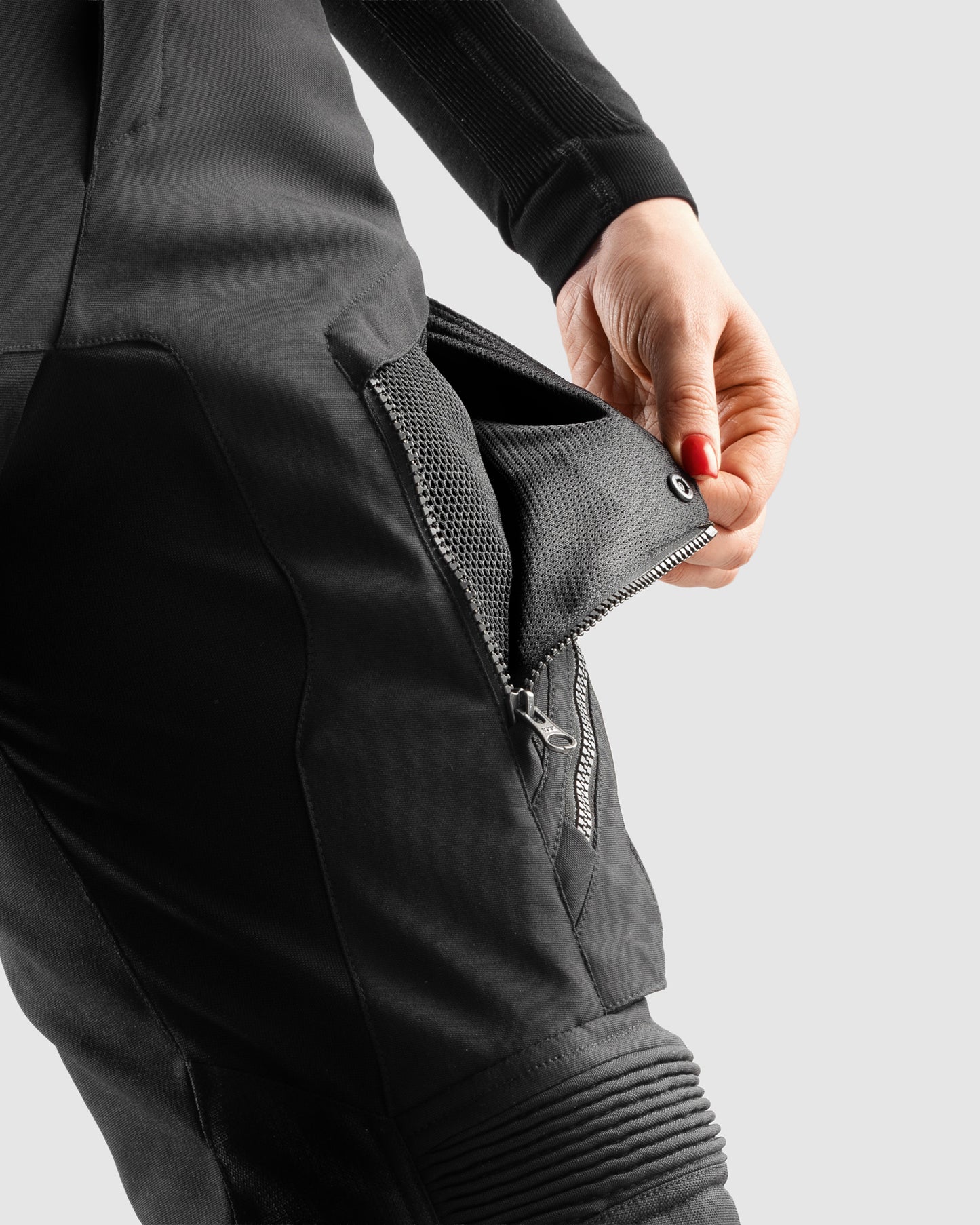 Hardy 3.0 Women’s Motorcycle Pants Black Long Leg