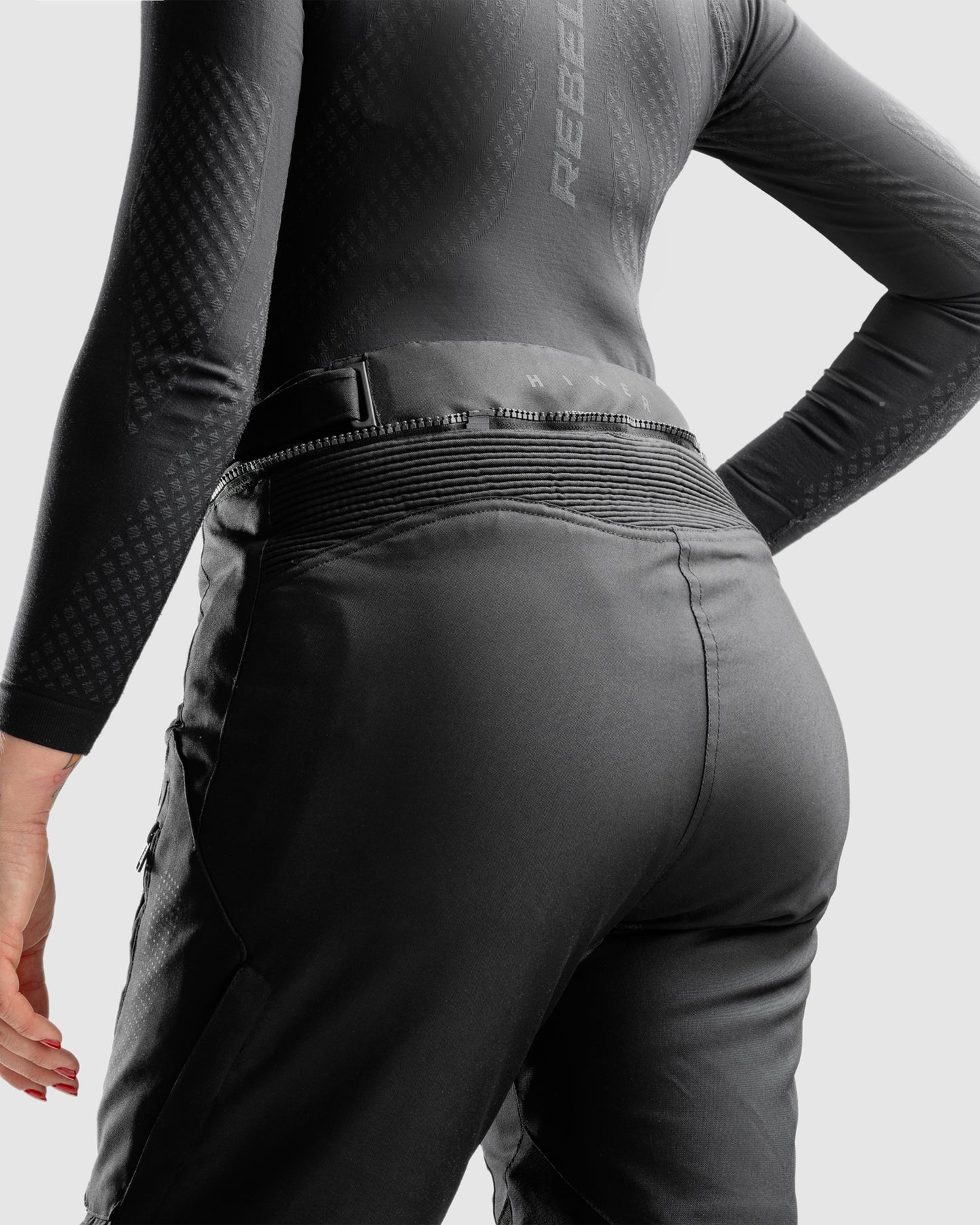 Hiker IV Women's Motorcycle Pants Black Short Leg