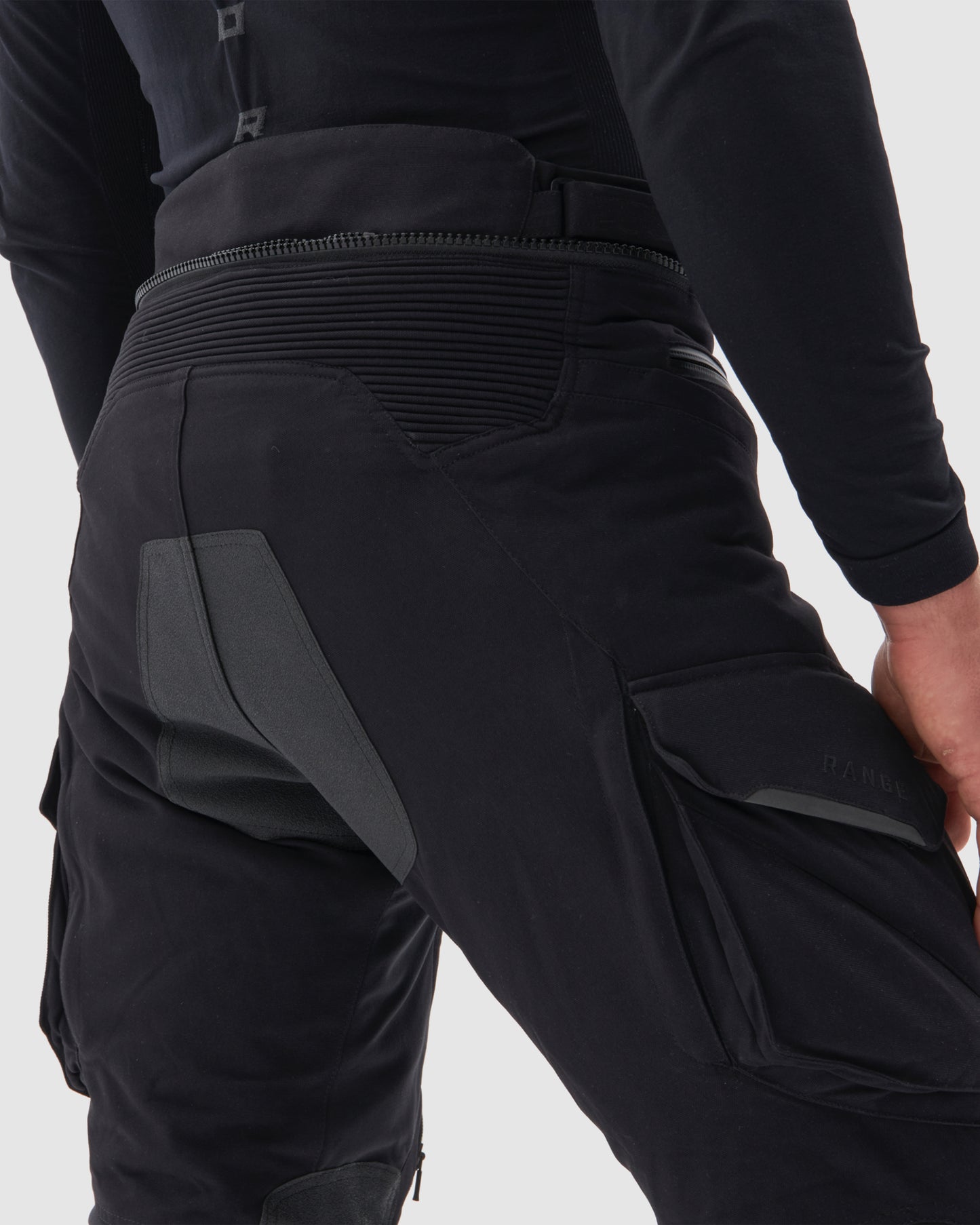 Range Motorcycle Pants Black