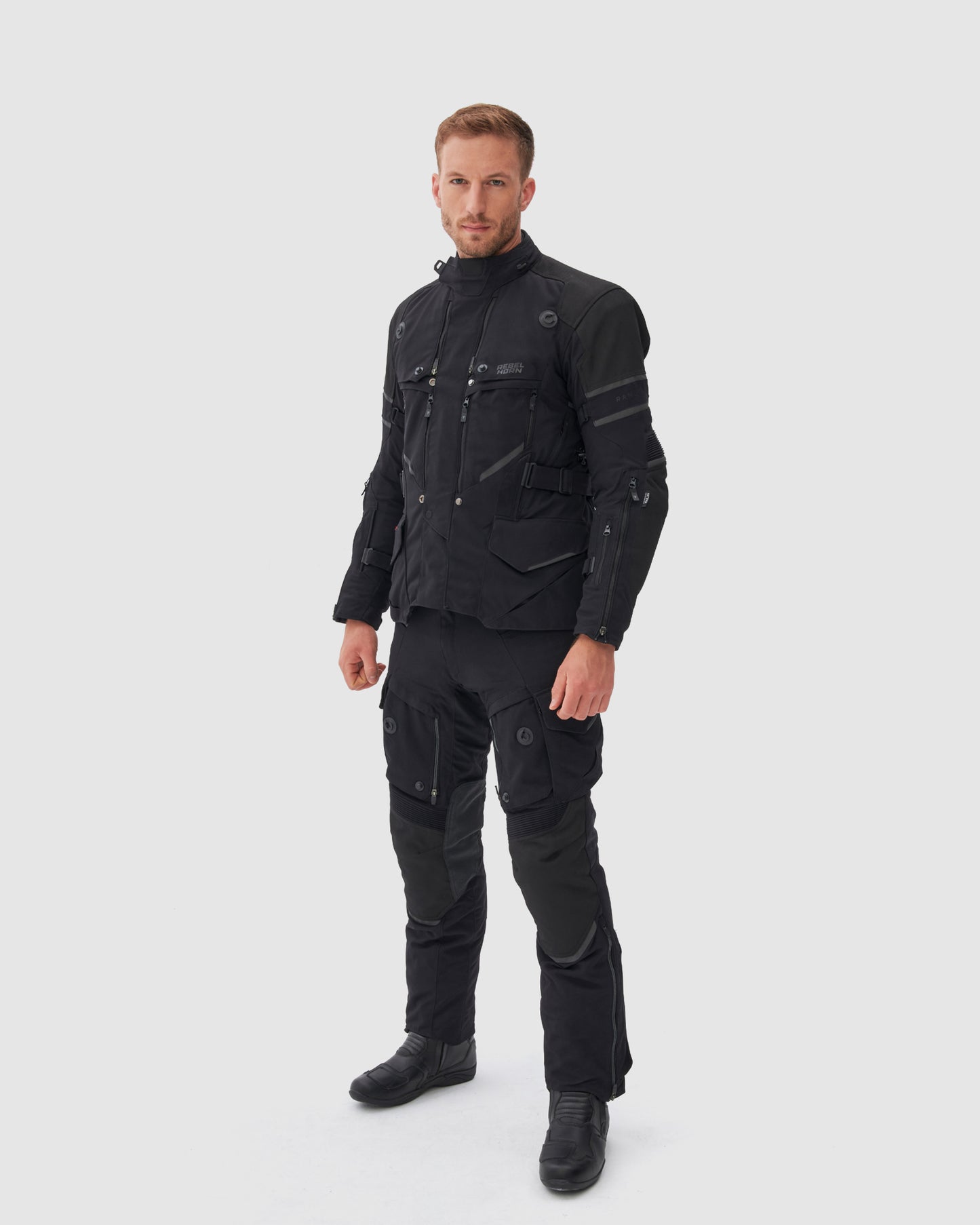 Range Motorcycle Pants Black