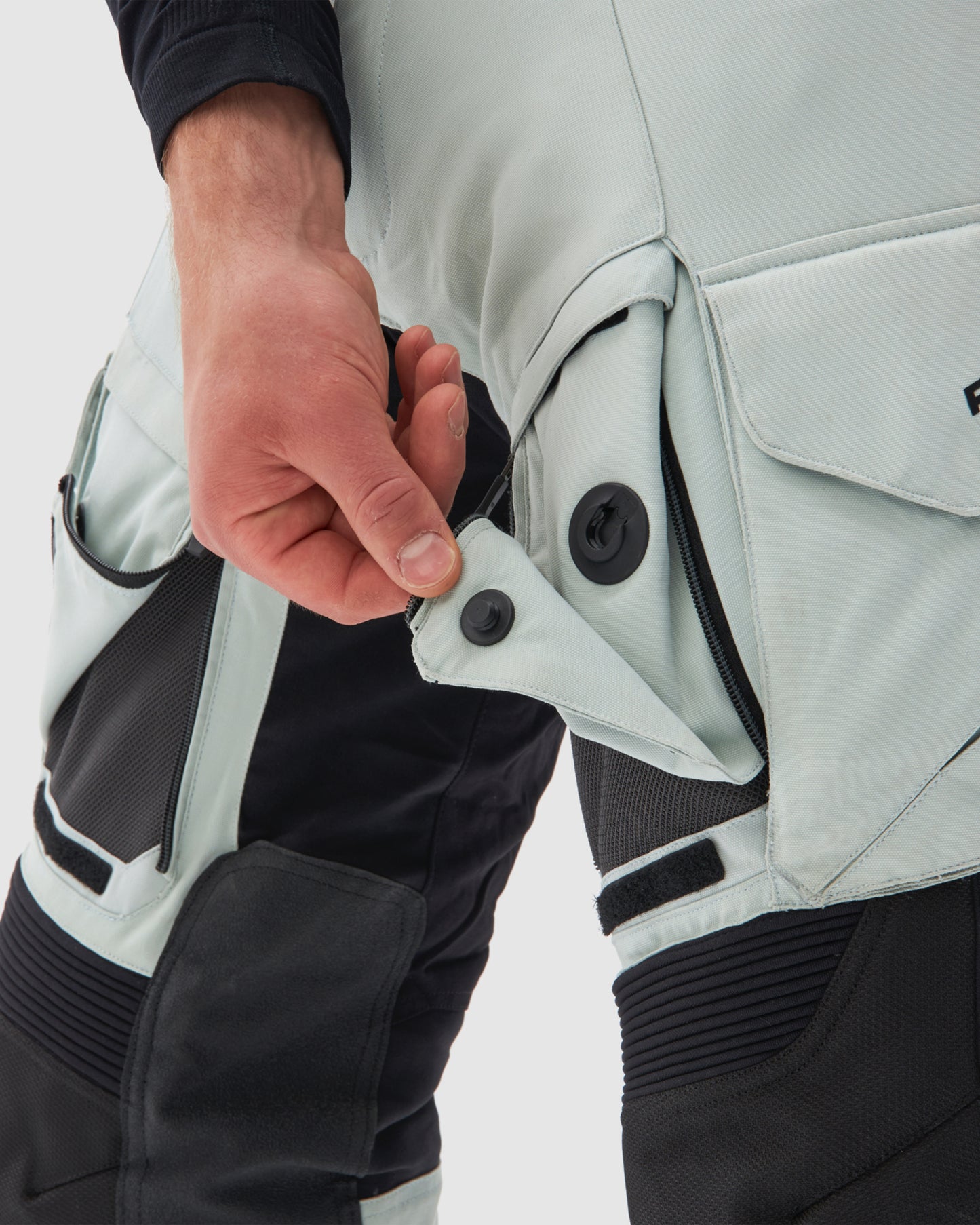 Range Motorcycle Pants Grey