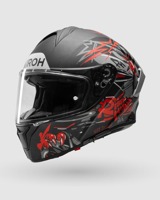 Spark 2 Cruze Motorcycle Helmet Airoh x Rebelhorn