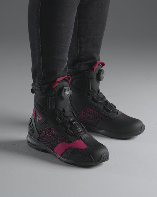 Core Motorcycle Boots Pink